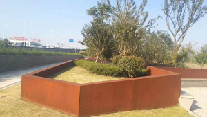 荔波耐候钢挡土墙
